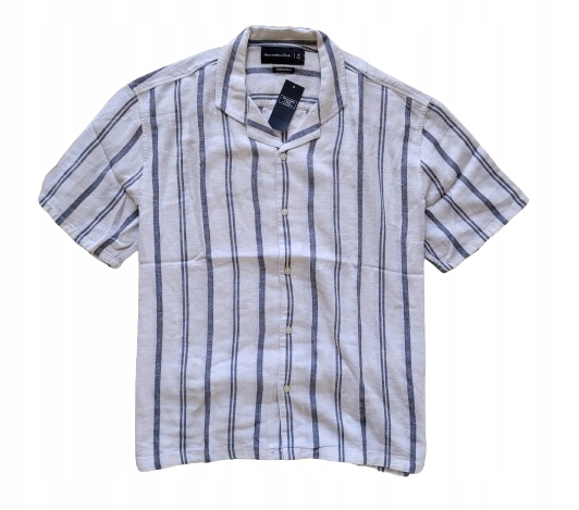 pánská lněná košile Abercrombie&Fitch M/L