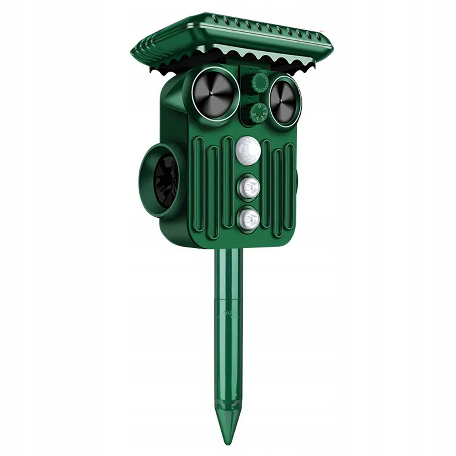 Odpuzovač Krtek Divoká Zvířata Kočky Psi Ptáci Divoký 5v1 Solární