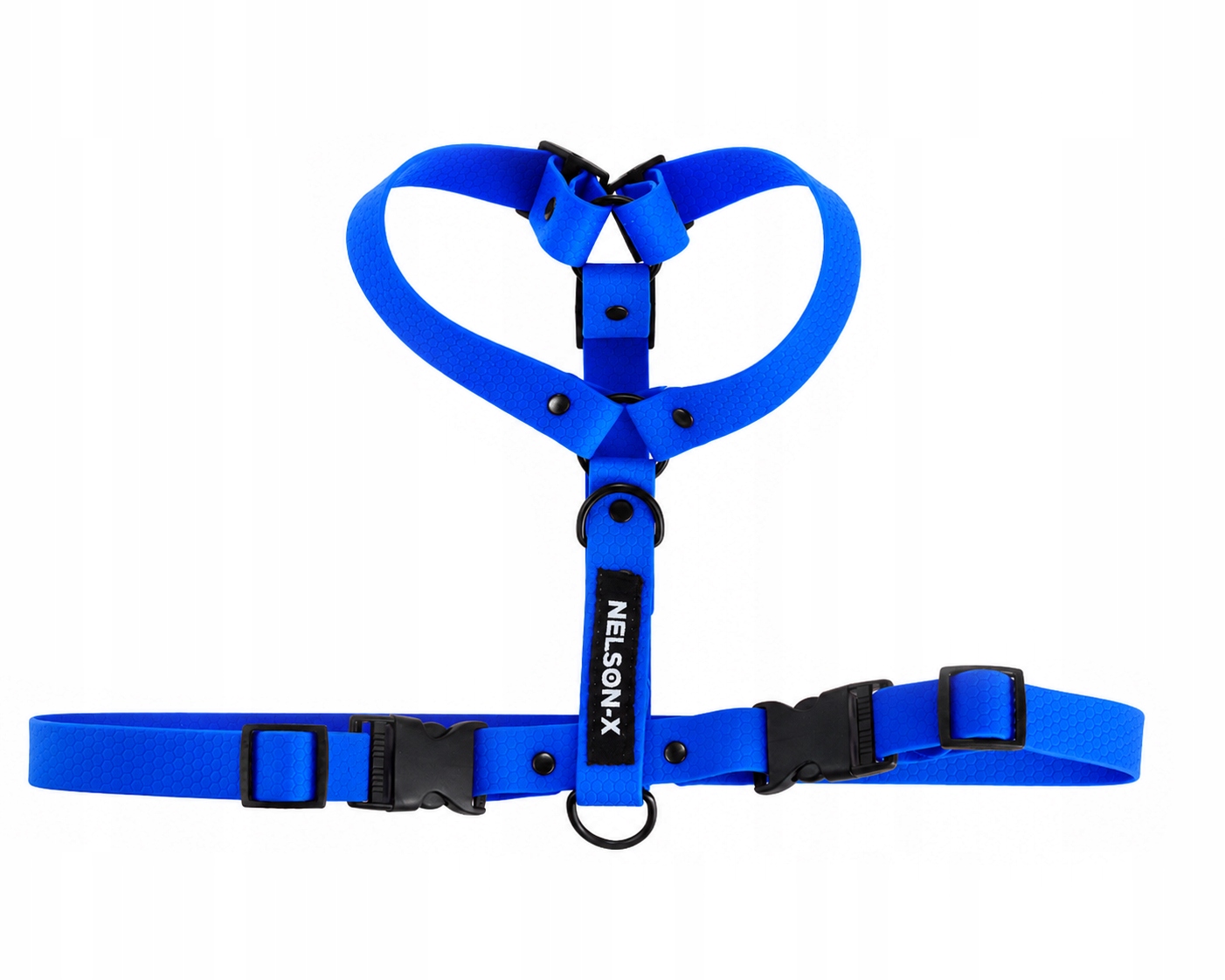 Szelki Guard Dla Psa Wodoodporne Pvc Biothane Nelson-x Black Hexa Rozmiar L