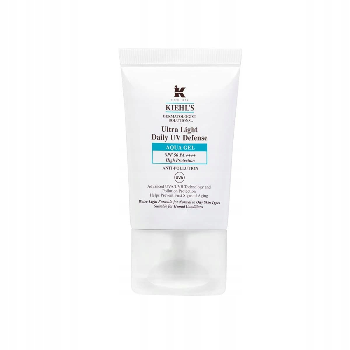Kiehl's Ultra Light Daily Uv Defense Aqua Gel, Lehký Ochranný Gel Proti Uv Záření, 60 ML