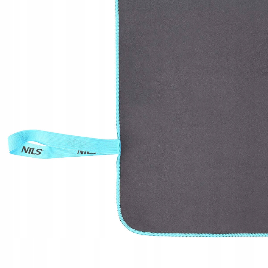 Duży Ręcznik Szybkoschnący Z Mikrofibry Turystyczny Plażowy 200x90 cm Kolor dominujący odcienie szarości