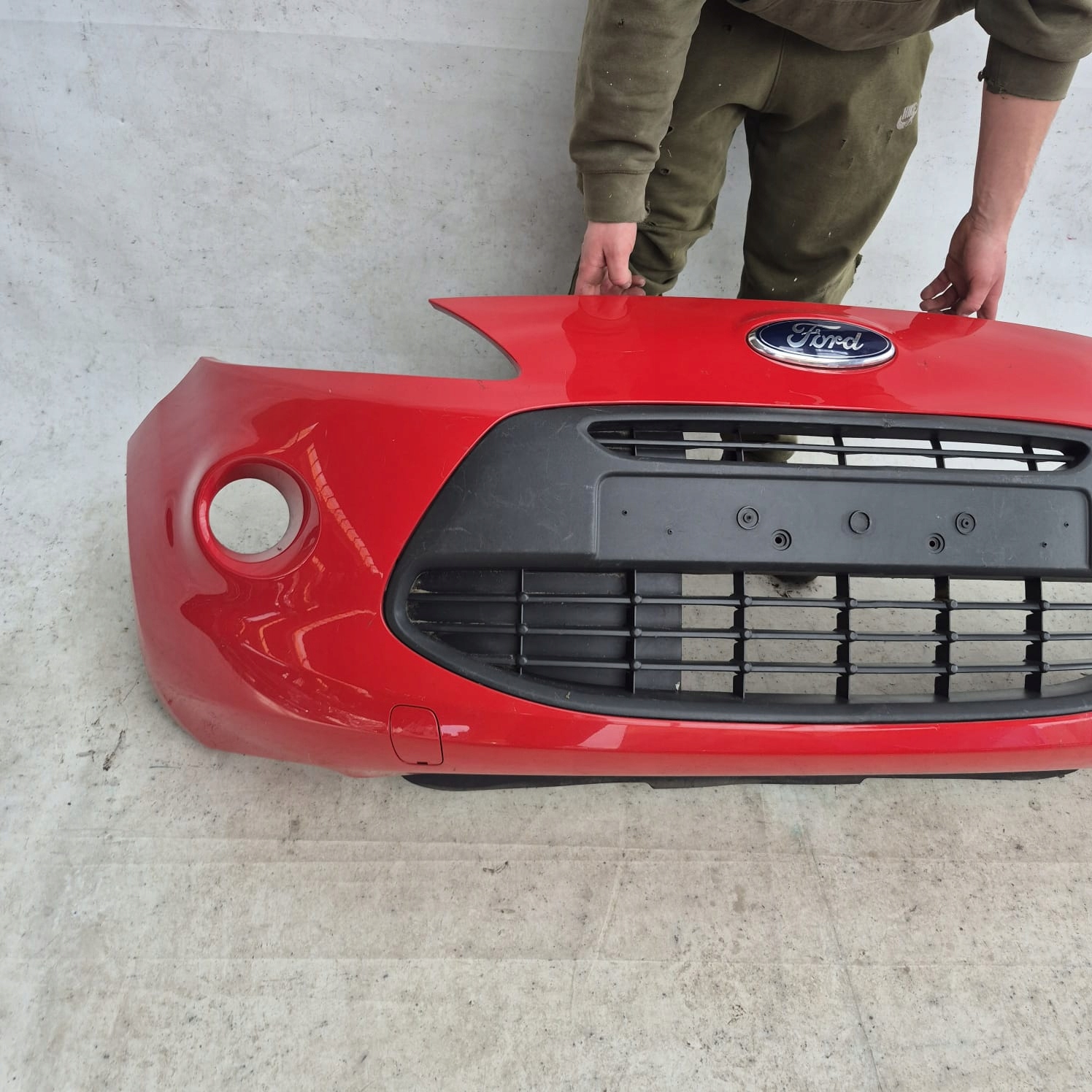 FORD KA II 08-16 bumper front front 735435897