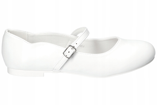 AMERICAN CLUB KOM64 BUTY KOMUNIJNE BALERINKI BUTY GALOWE PANTOFLE BIAŁE 37 Okazje komunia