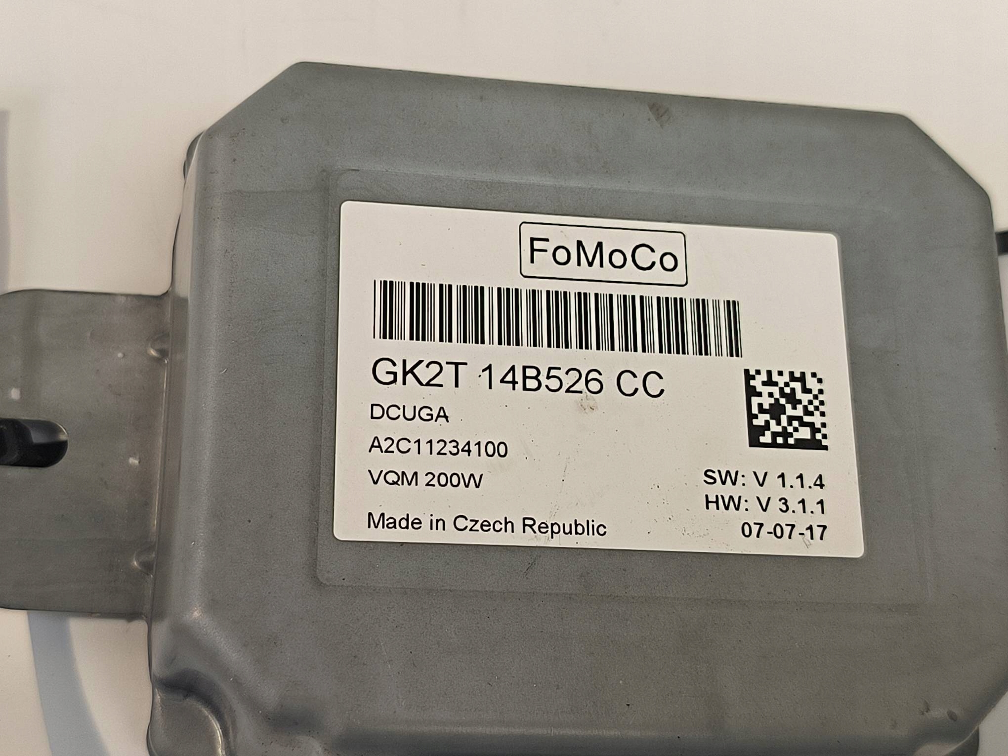 module GK2T-14B526-CC FORD TRANSIT MK8