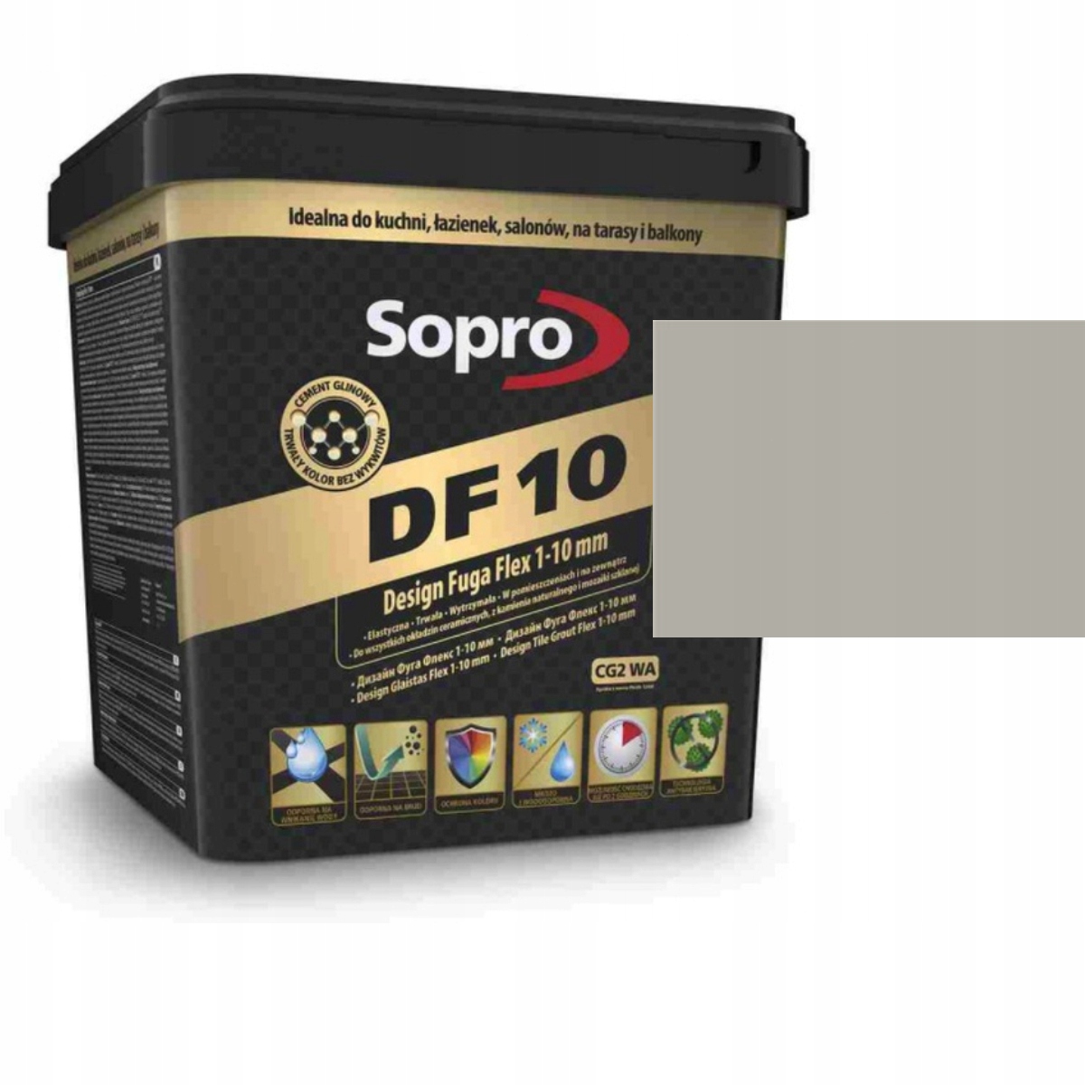 

Sopro fuga DF10 (15) 5kg Szara