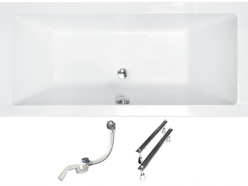 

Besco Quadro Slim Wanna Akrylowa 155 x 70 + Syfon