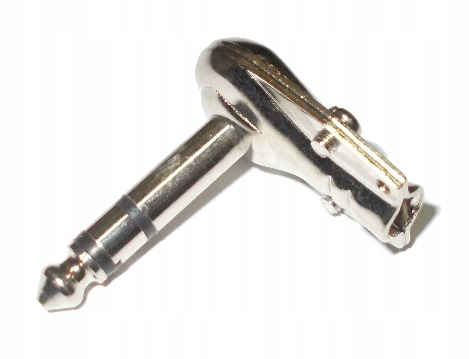 

Wtyk Jack 6,3 Stereo Metal Kątowy (1299)