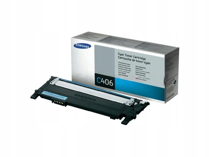 Toner Samsung CLT-C406S ST984A 1 tisíc C Originál Clp 360 Clp 365 CLX 3300