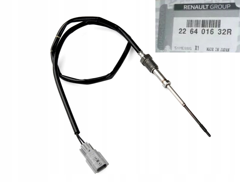 CZUJNIK TEMERATURY SPALIN 1.5 DCI MEGANE IV ORYG Numer katalogowy części 226401632R