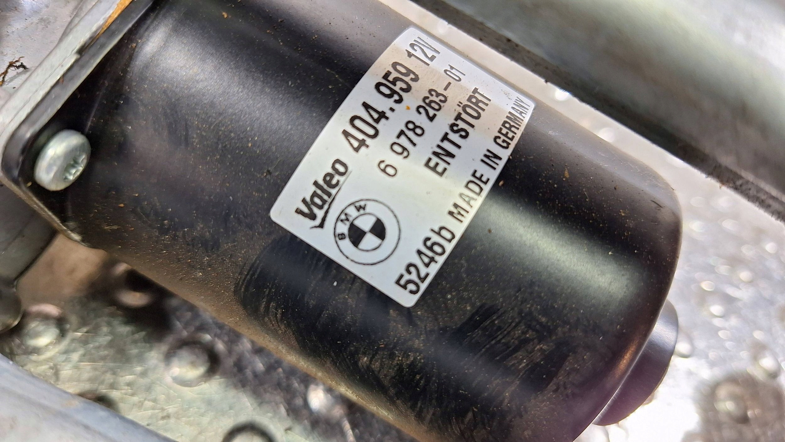 Gestänge Motor Wischer vorne 6978263 BMW 3 E90 E91 E92 E93 EUROPA