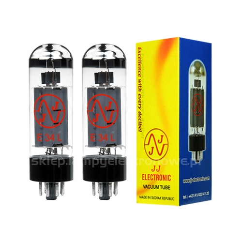 E34L EL34, 6CA7 JJ-Electronic 2 ks vybraný pár