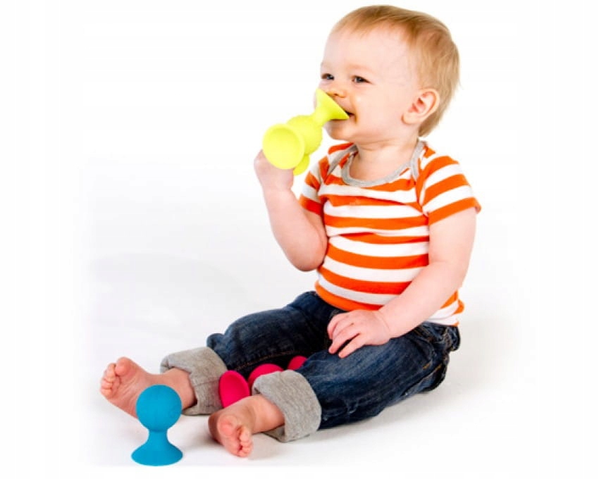 BOBO PRZYSSAWKI GRZECHOTKI PIPSQUIGZ FAT BRAIN TOY Kolor dominujący wielokolorowy