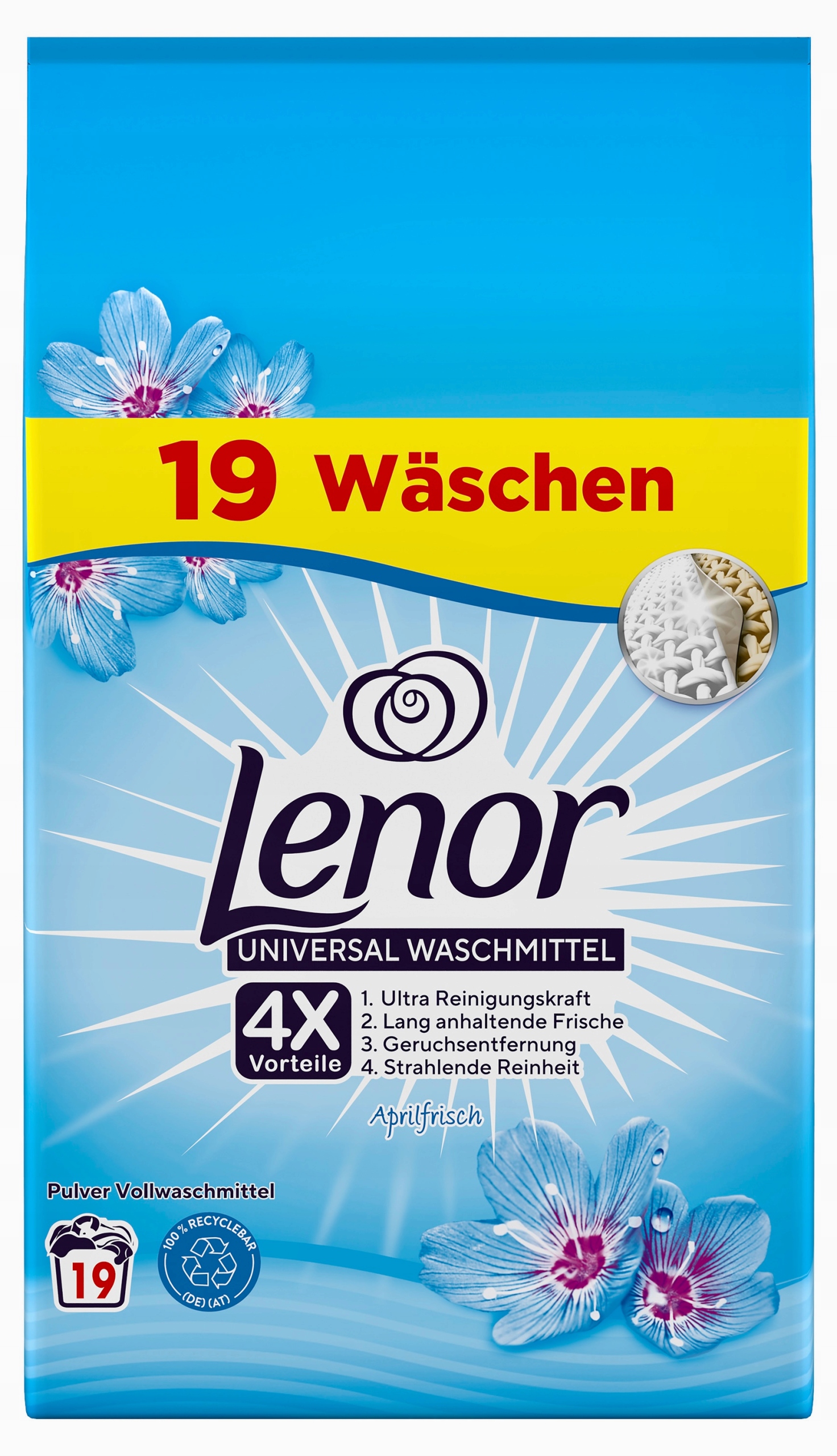 

Lenor proszek universal 4in1 aprilfresch 19 prań