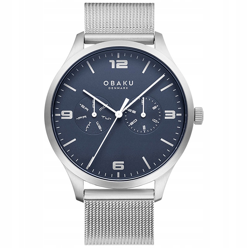 Pánské Hodinky Obaku V249GMCLMC stříbrný náramek