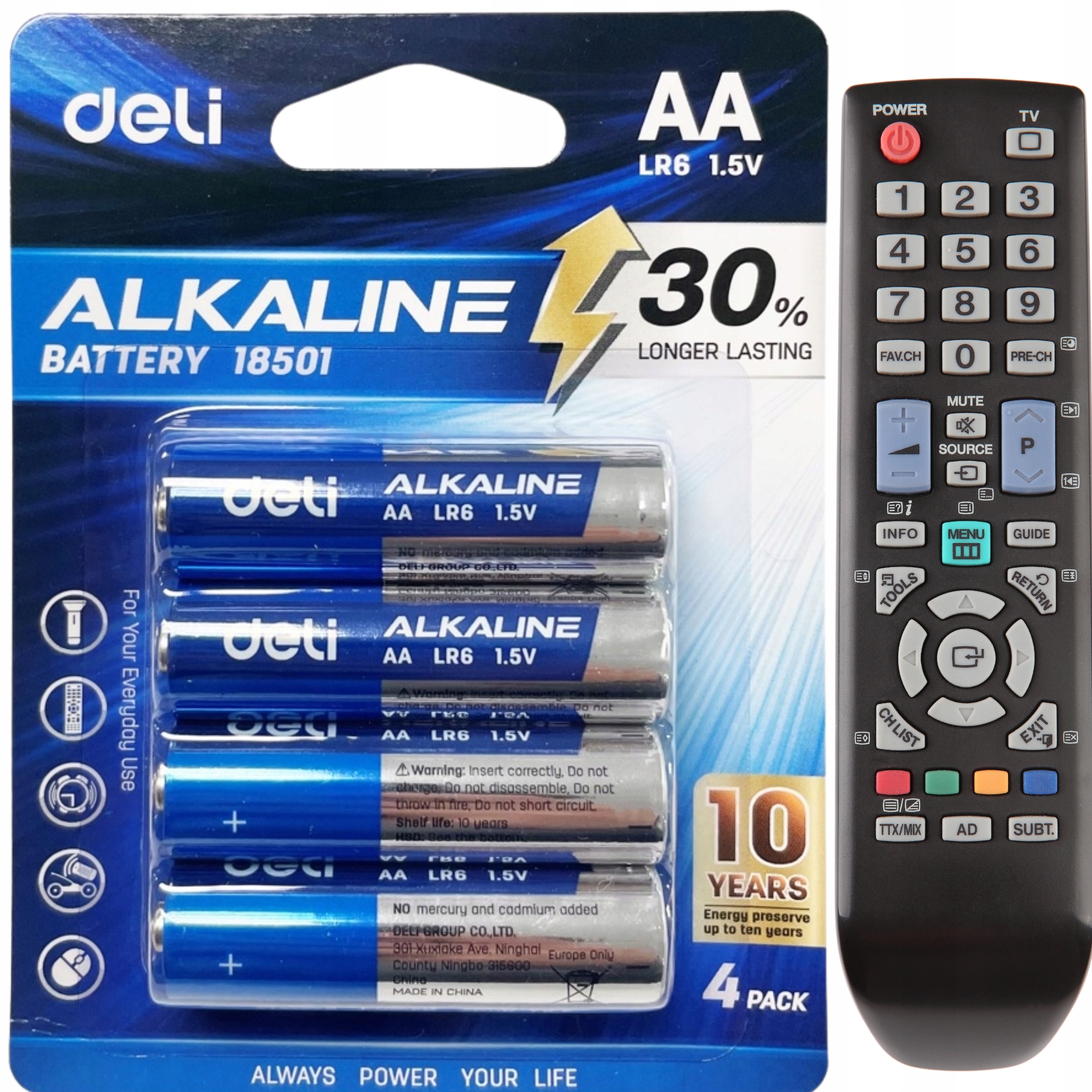Bateria alkaliczna Deli CX Aa (R6) 4 szt.