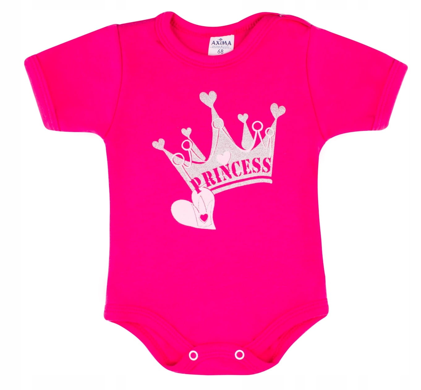 Body krótki rękaw PRINCESS - r. 68