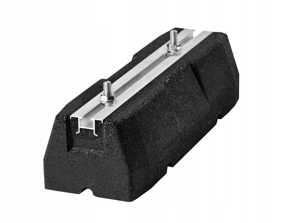 Trinnity Rubber Block 400X95X130 MM Gumová Základna Těžká 2 Ks TRKRB400KP