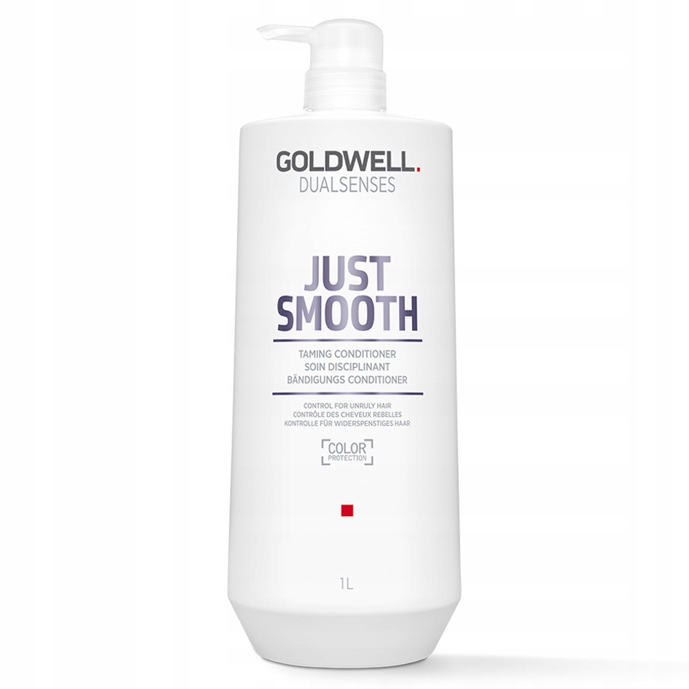 Goldwell Just Smooth kondicionér pro vyhlazení nepoddajných a krepatých vlasů 1L