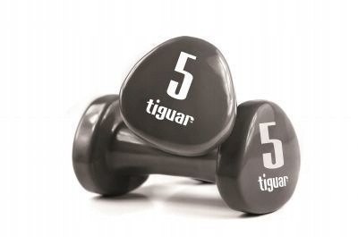 

Hantle Winylowe tiguar 2 x 5 kg Box Szary Ciemny