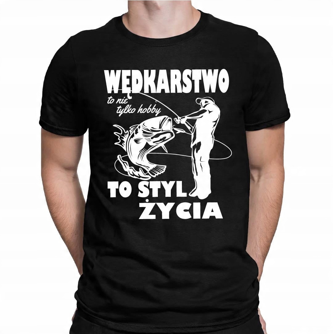 

Koszulka T-shirt Wędkarza Wędkarstwo To Styl Życia