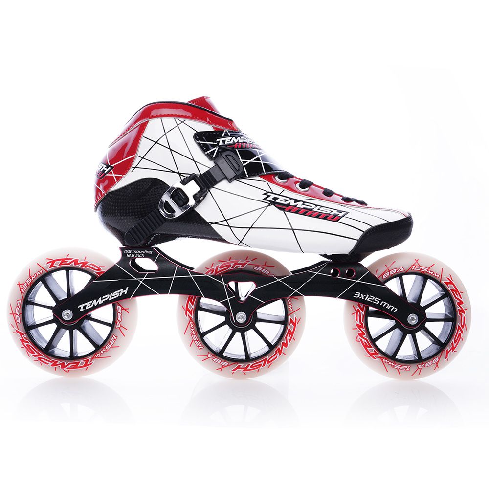 Kolečkové Brusle běžecké tempish atatu mid červené 40