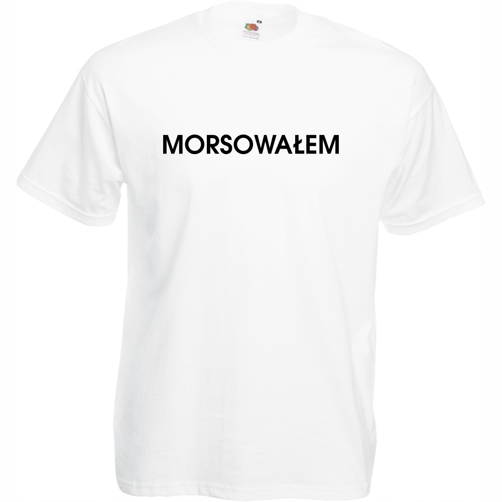 

Koszulka morsowałem morsy morsowanie S biała