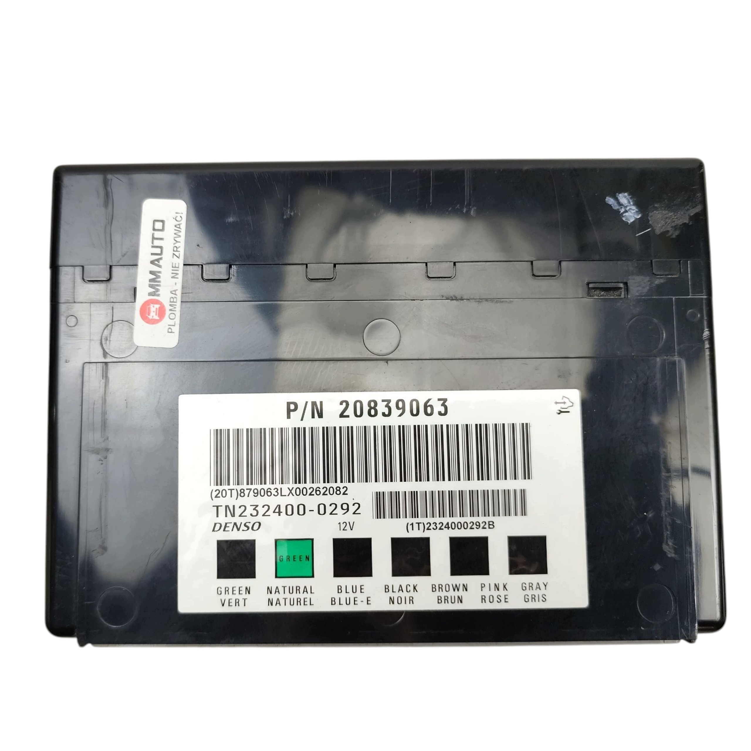 control unit comfort control unit CHEVROLET CAPTIVA and OPEL ANTARA 20839063