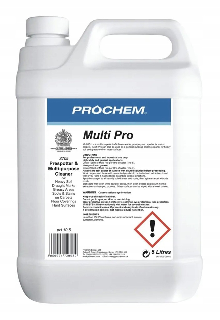 Levně Prochem Multi Pro S709 silný tlakový přípravek na koberce