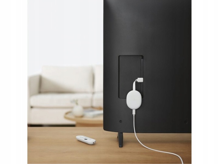 Google Chromecast 4 HD Google TV SMART Biały US Kod producenta CHROMECAST 4