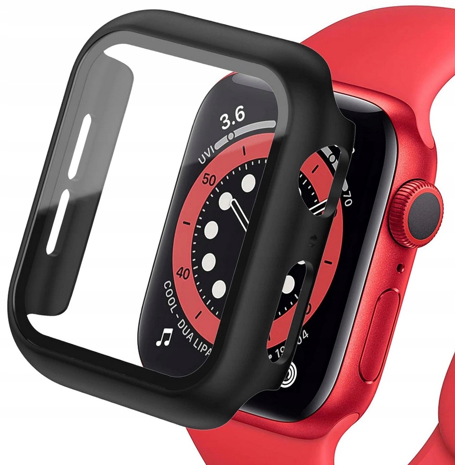 

Etui Szkło 2w1 Apple Watch 4 5 6 Se: 44mm