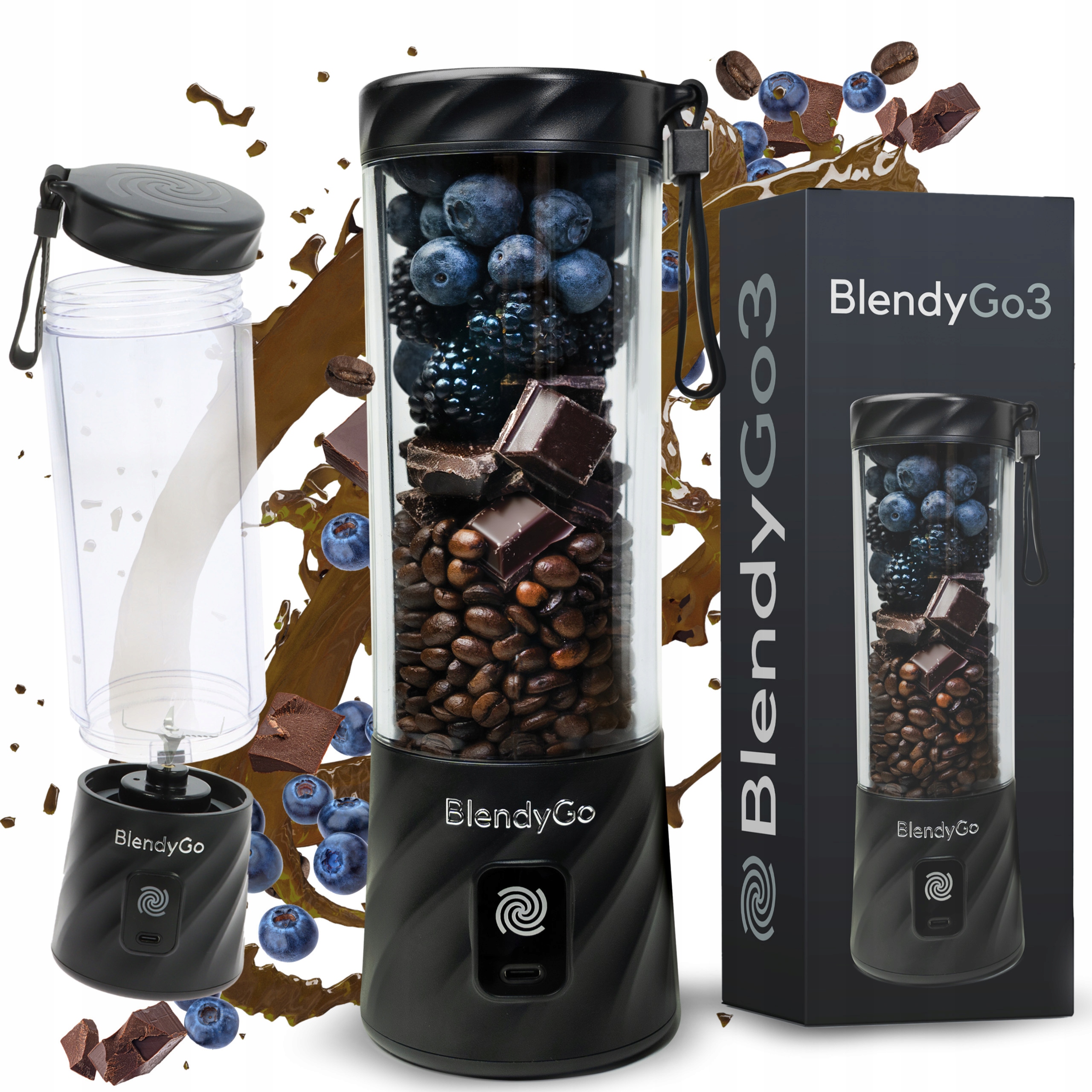 Originálny mixér BlendyGo 3 Bezdrôtový Usb Blender novej generácie