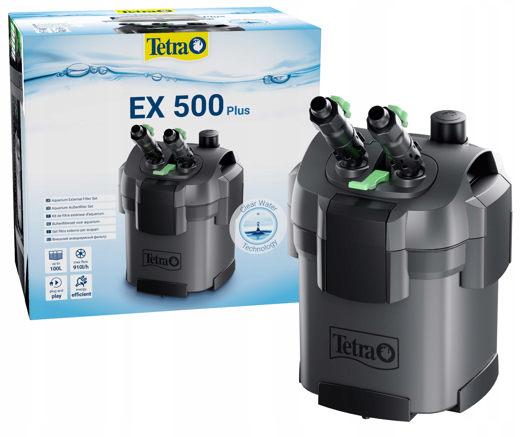 Tetra Ex 500 Plus Filtr Zewnętrzny Do <100L