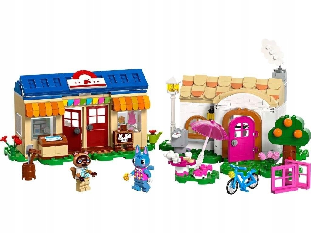 Lego Animal Crossing Nook's Cranny a domeček Rosie