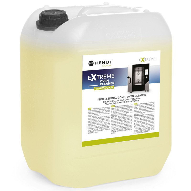 Levně Tekutý přípravek na mytí a čištění konvekčních a parních pecí 10 l Hendi 231388