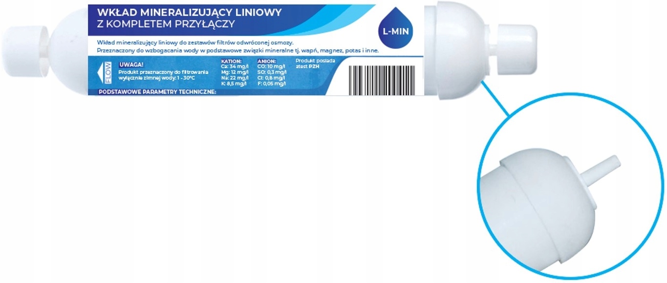 

Wkład Liniowy Osmoza Mineralizujący Lminq Klarwod