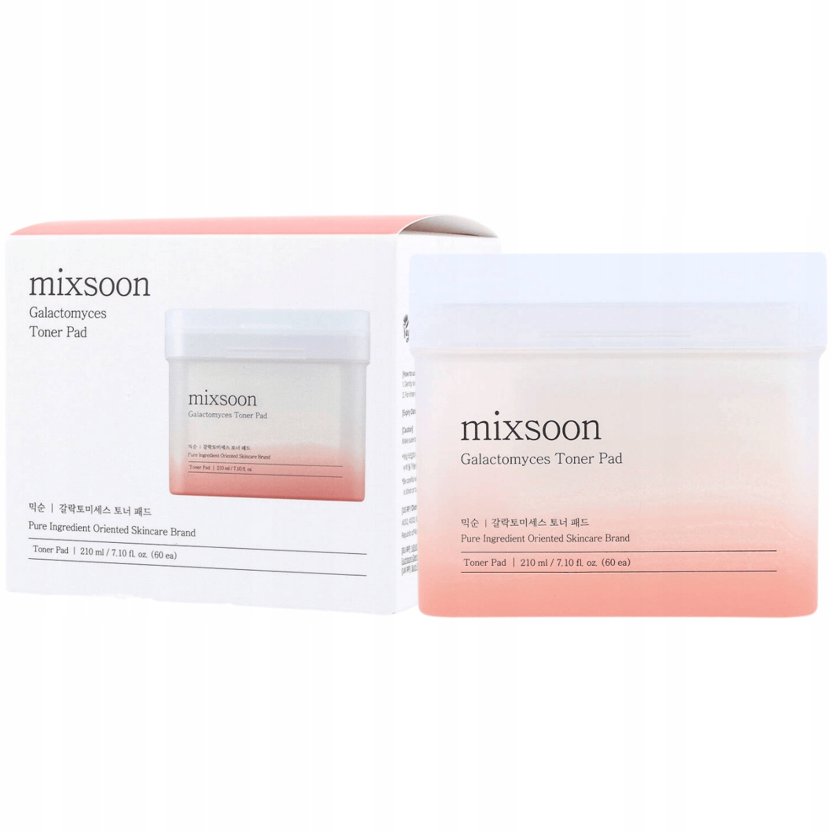 Mixsoon Galactomyces Toner Pad 60 Sheets – tonizující vločky
