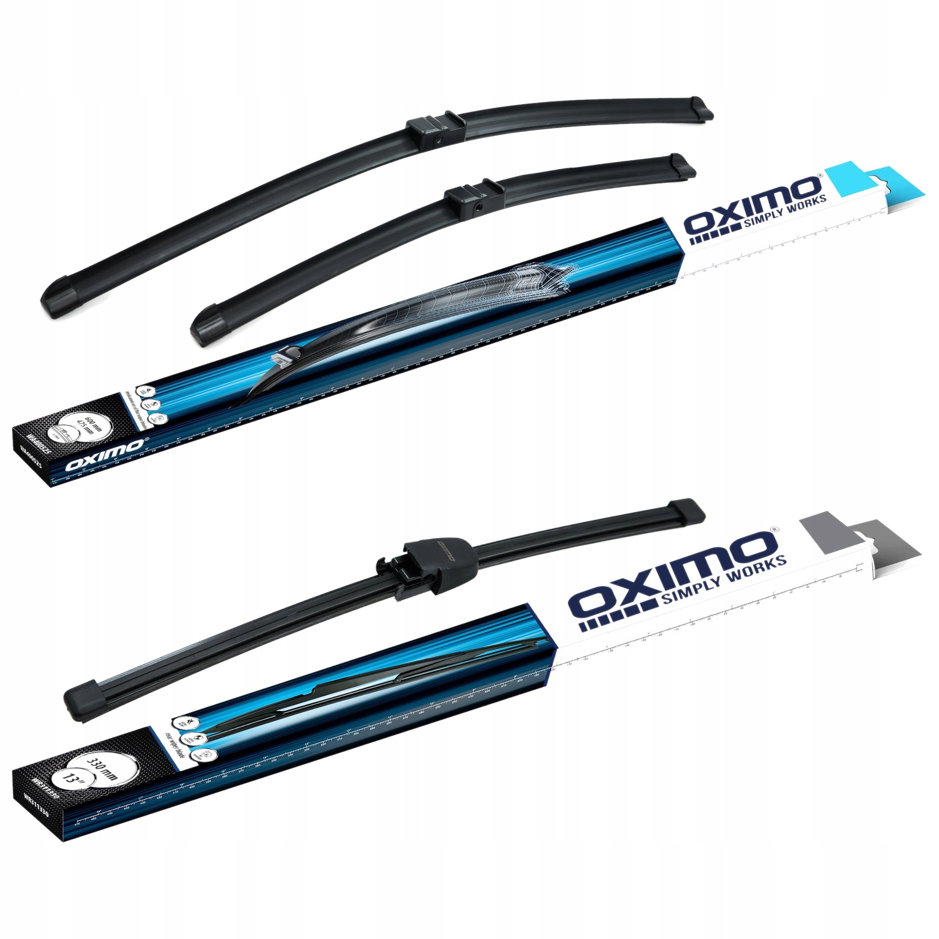 Wycieraczki do szyb Oximo Vw Golf V Hatchback 03/10-09/02 Przód+tył