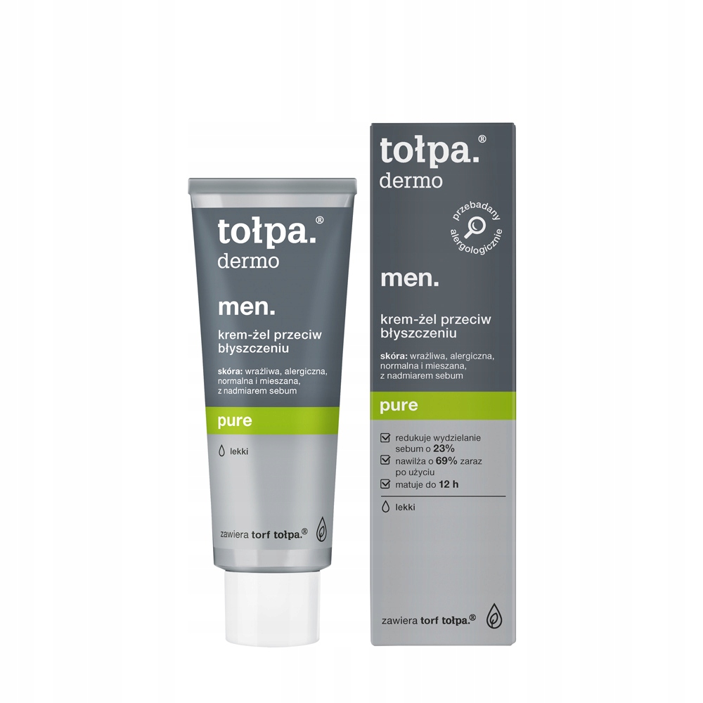 

Tołpa dermo men pure krem - żel lekki 40ml+ próbka