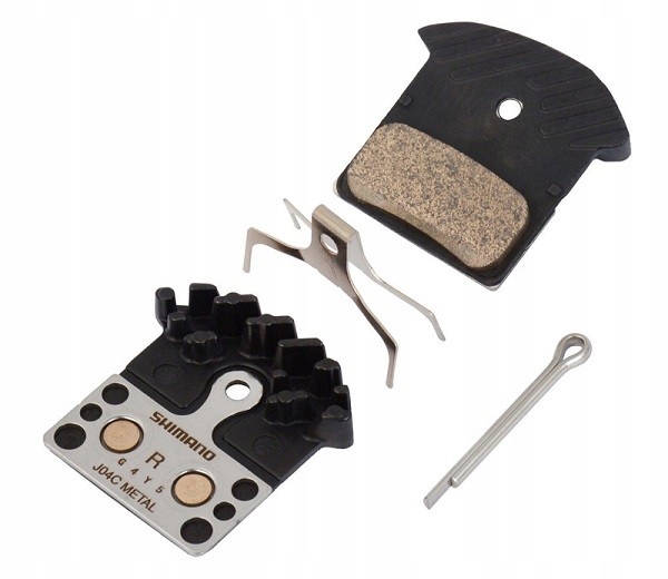 Okładziny Shimano J04C Metaliczne Z Radiatorem