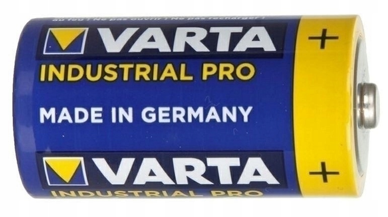 10x LR14 BATERIE VARTA INDUSTRIAL R14 C BATERIA 06-2032 Made in GERMANY Liczba baterii 1 szt.