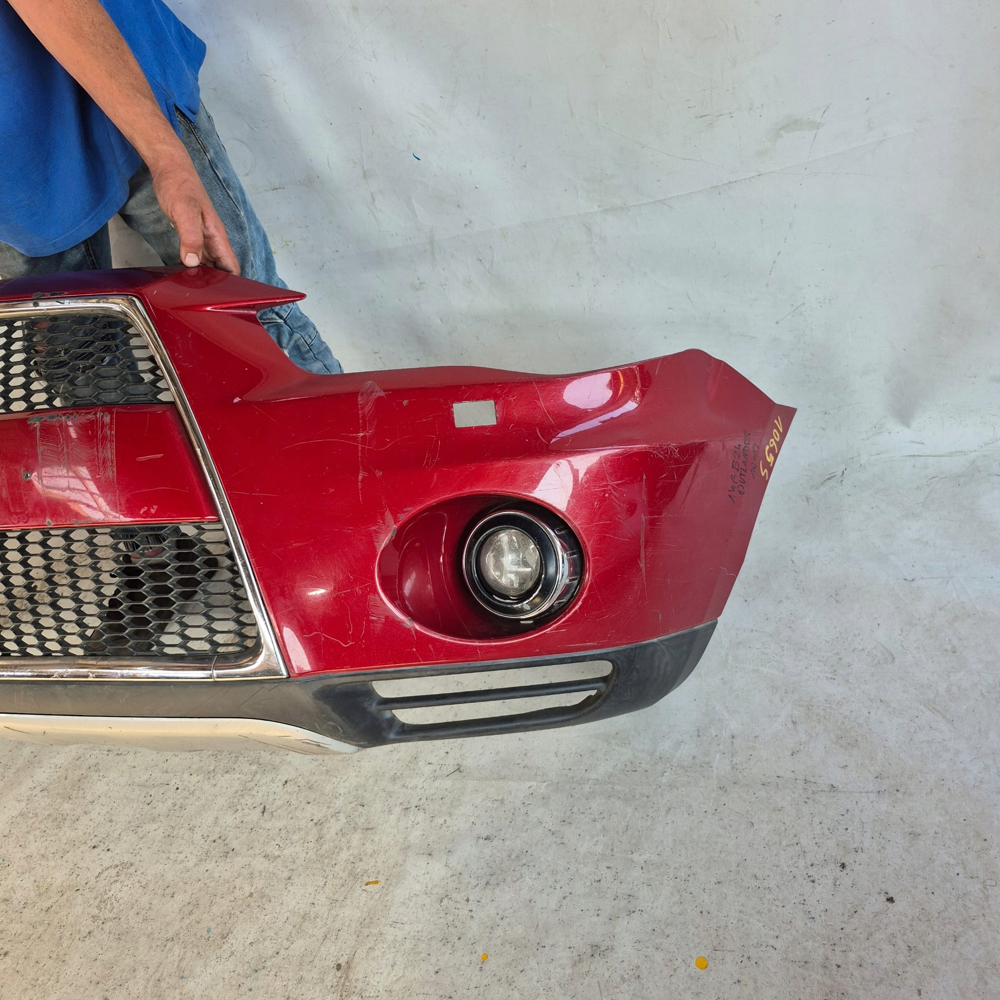 MITSUBISHI OUTLANDER II LIFT 10-12 bumper front front SPR