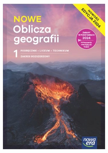 NOWE Oblicza geografii 1 Podręcznik LO ZR Nowa era