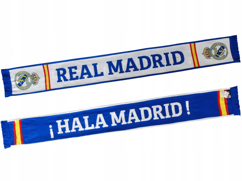 Dwustronny Szalik Real Madryt Hala Madrid