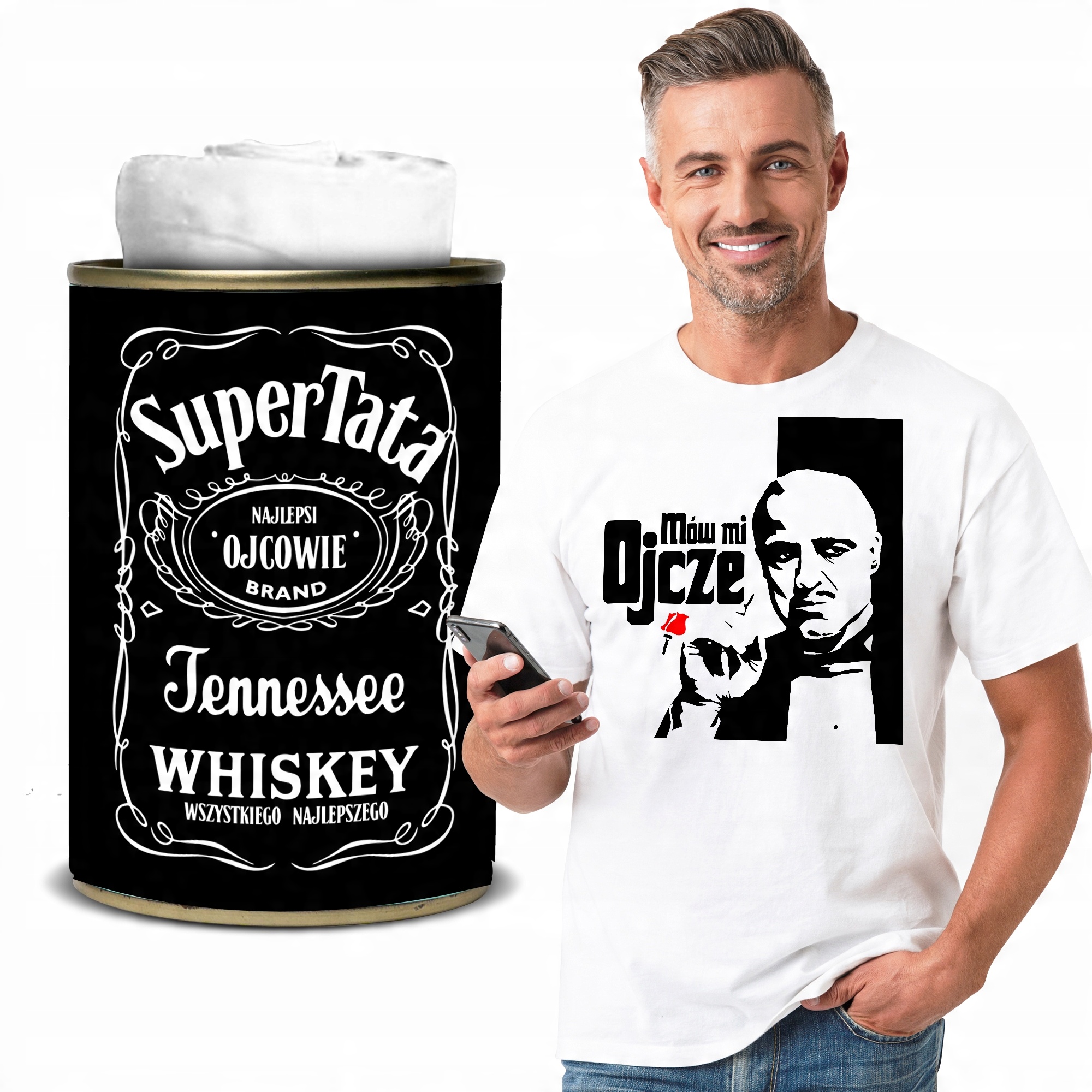 

Koszulka Męska Mów mi Ojcze 3XL
