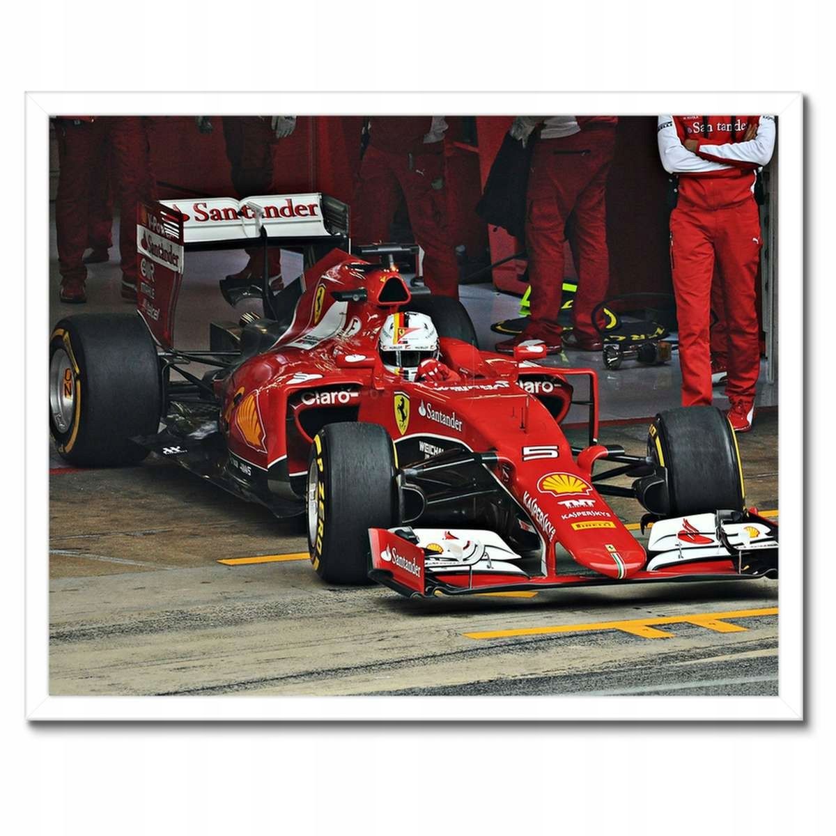 Plakáty v rámu 50x40 Sebastian Vettel F1 Formule