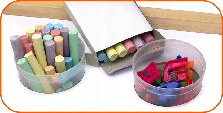 TABLICA MAGNETYCZNA KREDOWA DWUSTRONNA + 85 GRATIS Bohater inny