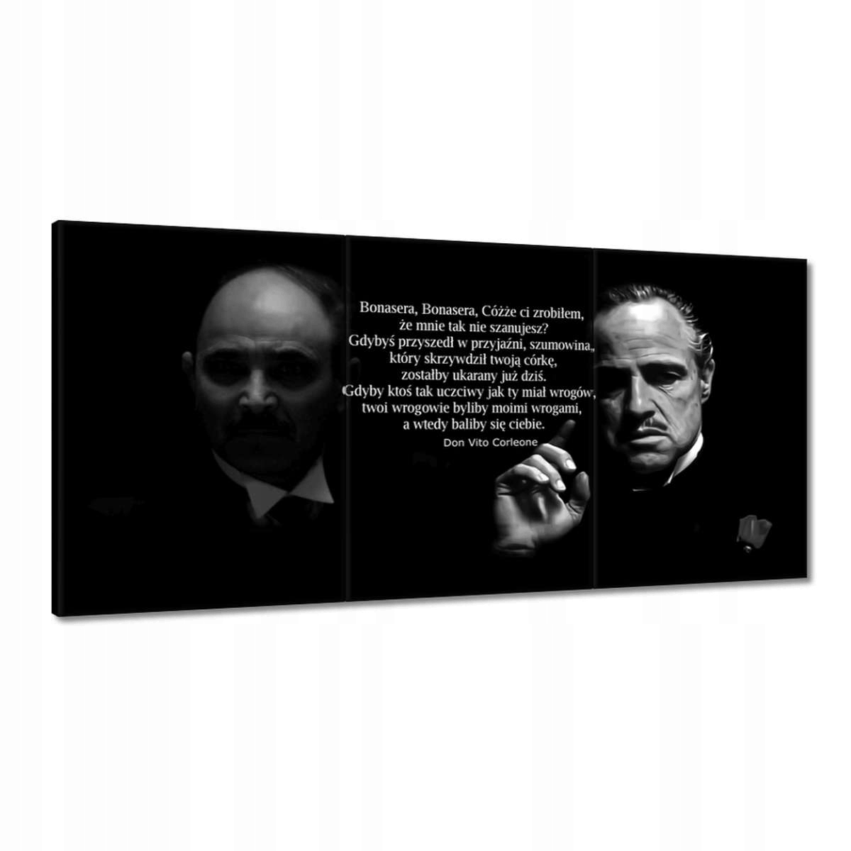 Obrazy 180x90 Krstný otec Citáty