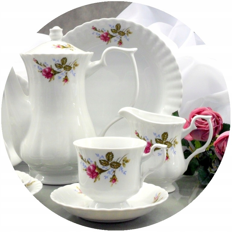 002 Serwis Kawowy 6/21 Iwona Chodzież Porcelana