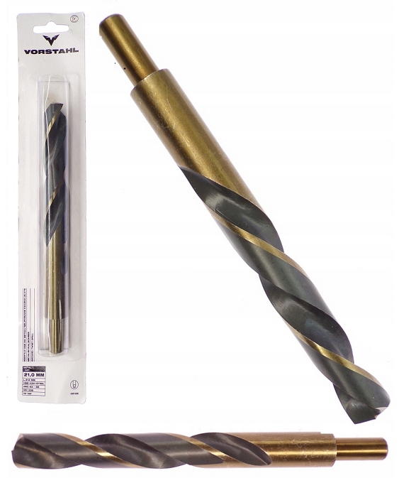 Vrták Do Kovu 21 mm 21 mm FI21 Hss Podtáčený Hss-g Grip 13 mm