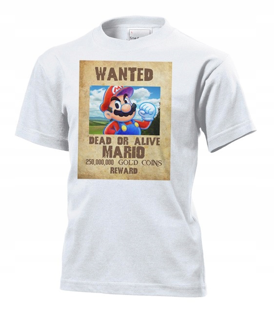 

Koszulka junior Super Mario Bross 128